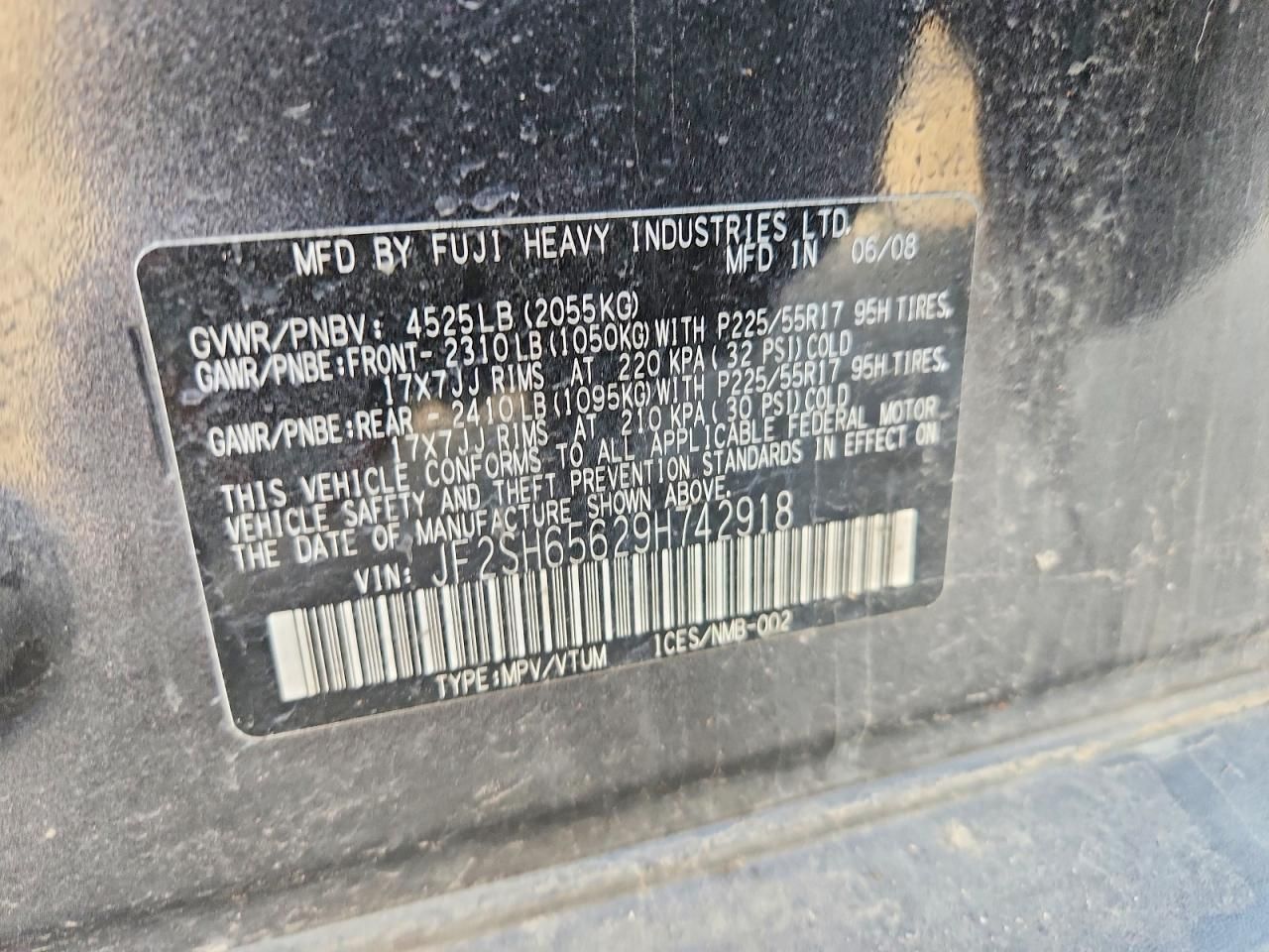 2009 Subaru Forester 2.5xt