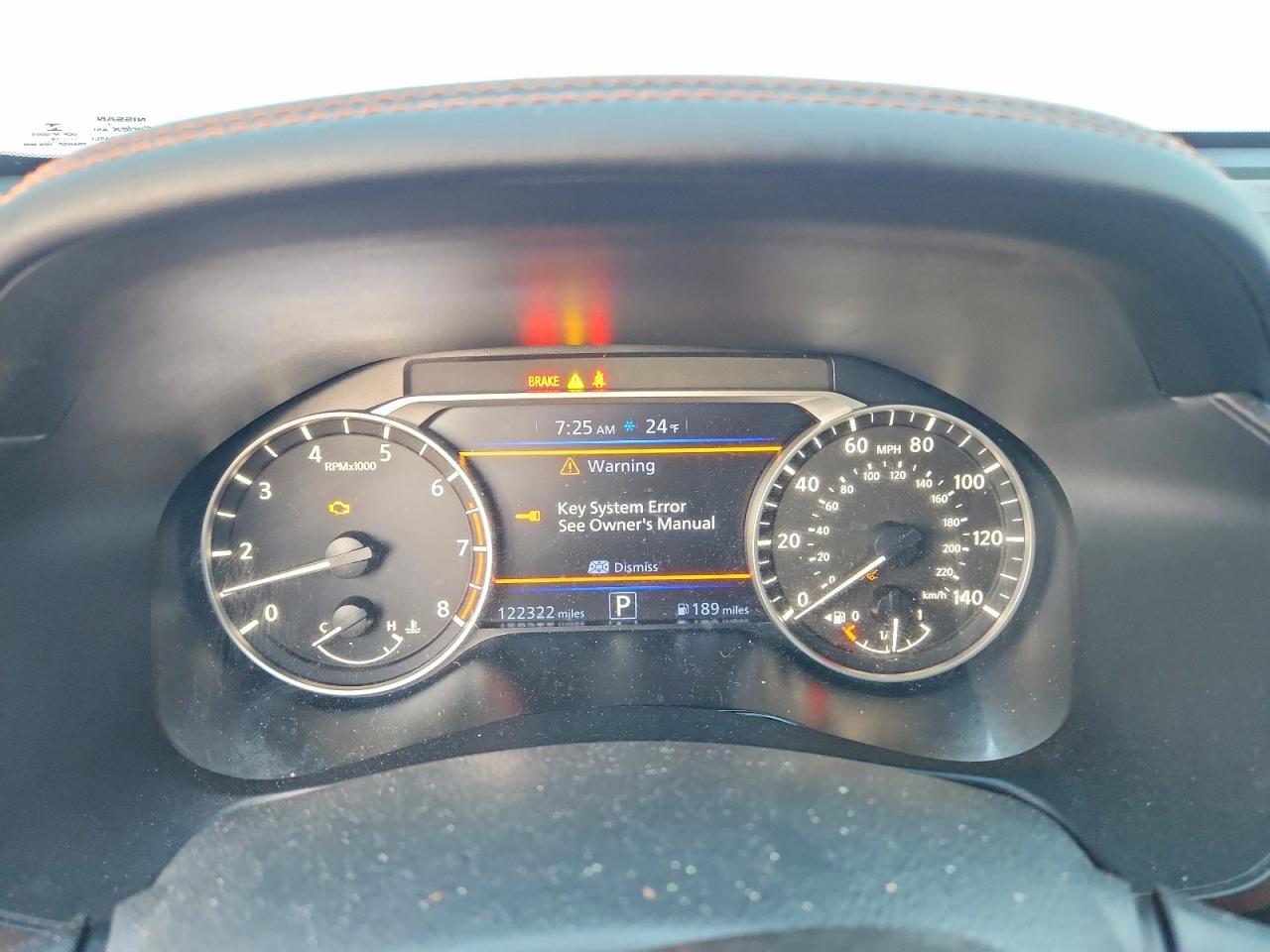 2019 Niss Altima 2.5 sr