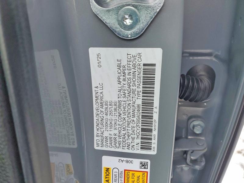 2025 Honda Accord Hybrid Sport