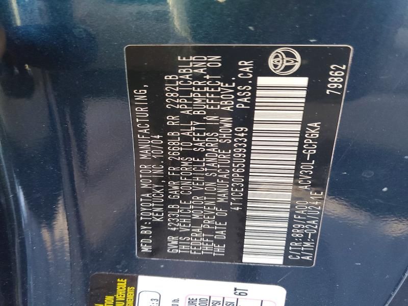 2005 Toyota Camry Solara se