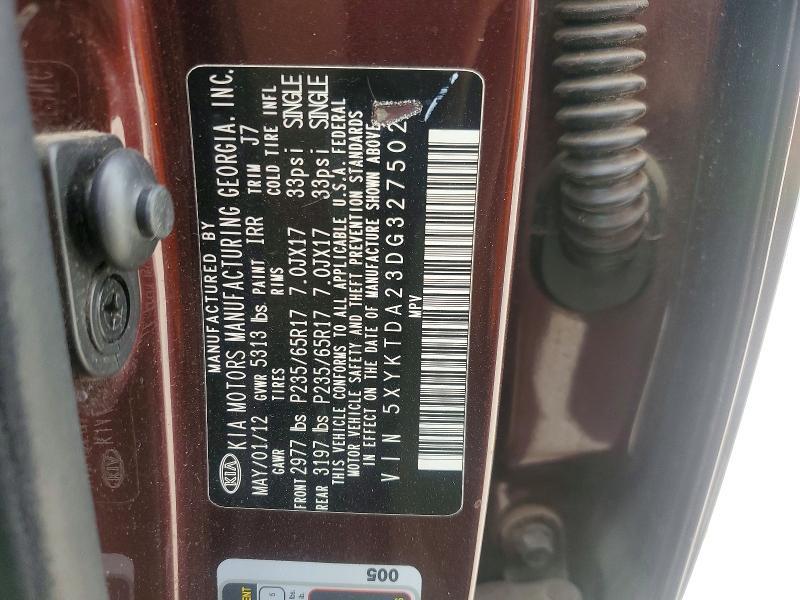 2013 KIA Sorento lx