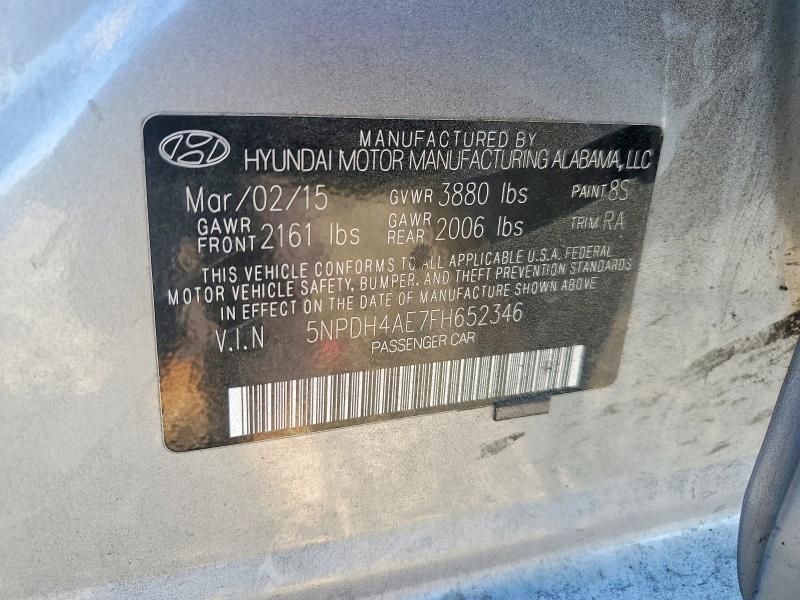 2015 Hyundai Elantra se