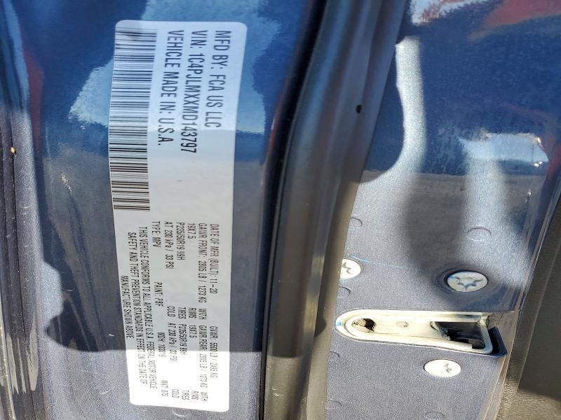 2021 Jeep Cherokee Latitude lux