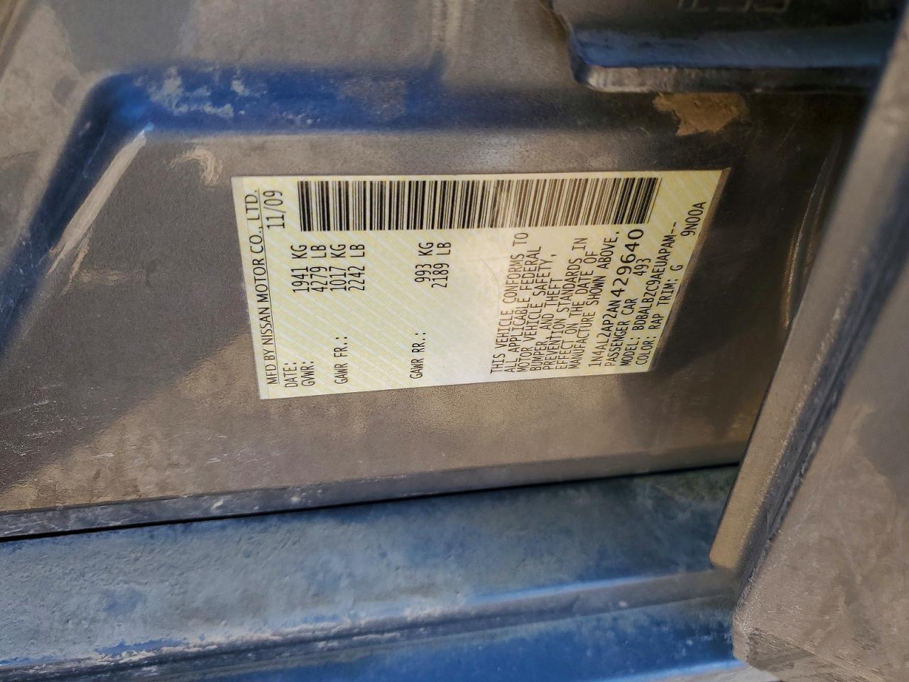 2010 Nissan Altima Base
