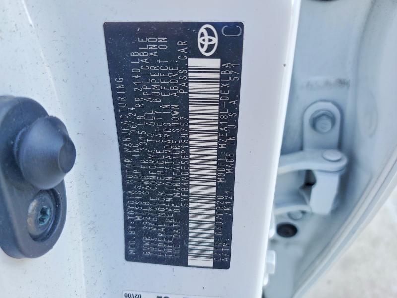 2024 Toyota Corolla le