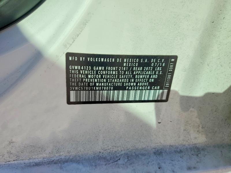 2019 Volkswagen Jetta s