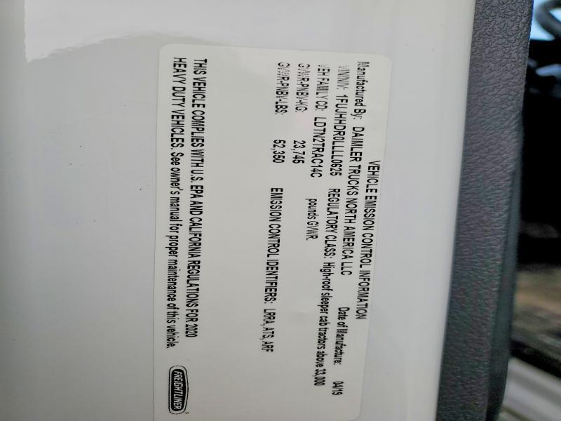 2020 Freigliner 2020 Freightliner CASCAIA126 Semi Truck