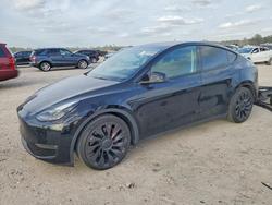 Salvage cars for sale from Copart Houston, TX: 2022 Tesla Model y