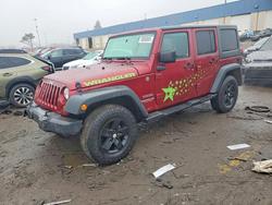 Jeep salvage cars for sale: 2013 Jeep Wrangler Unlimited Sport