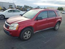 Chevrolet Equinox salvage cars for sale: 2005 Chevrolet Equinox lt