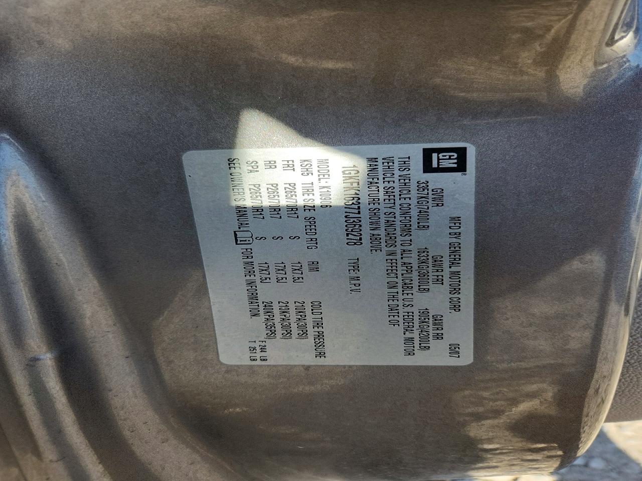 2007 GMC Yukon xl K1500