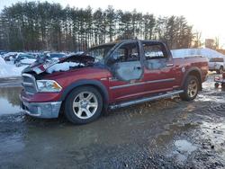 Salvage trucks for sale at North Billerica, MA auction: 2014 Dodge RAM 1500 Longhorn
