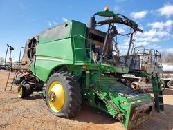 John Deere salvage cars for sale: 2012 John Deere S670 Combine