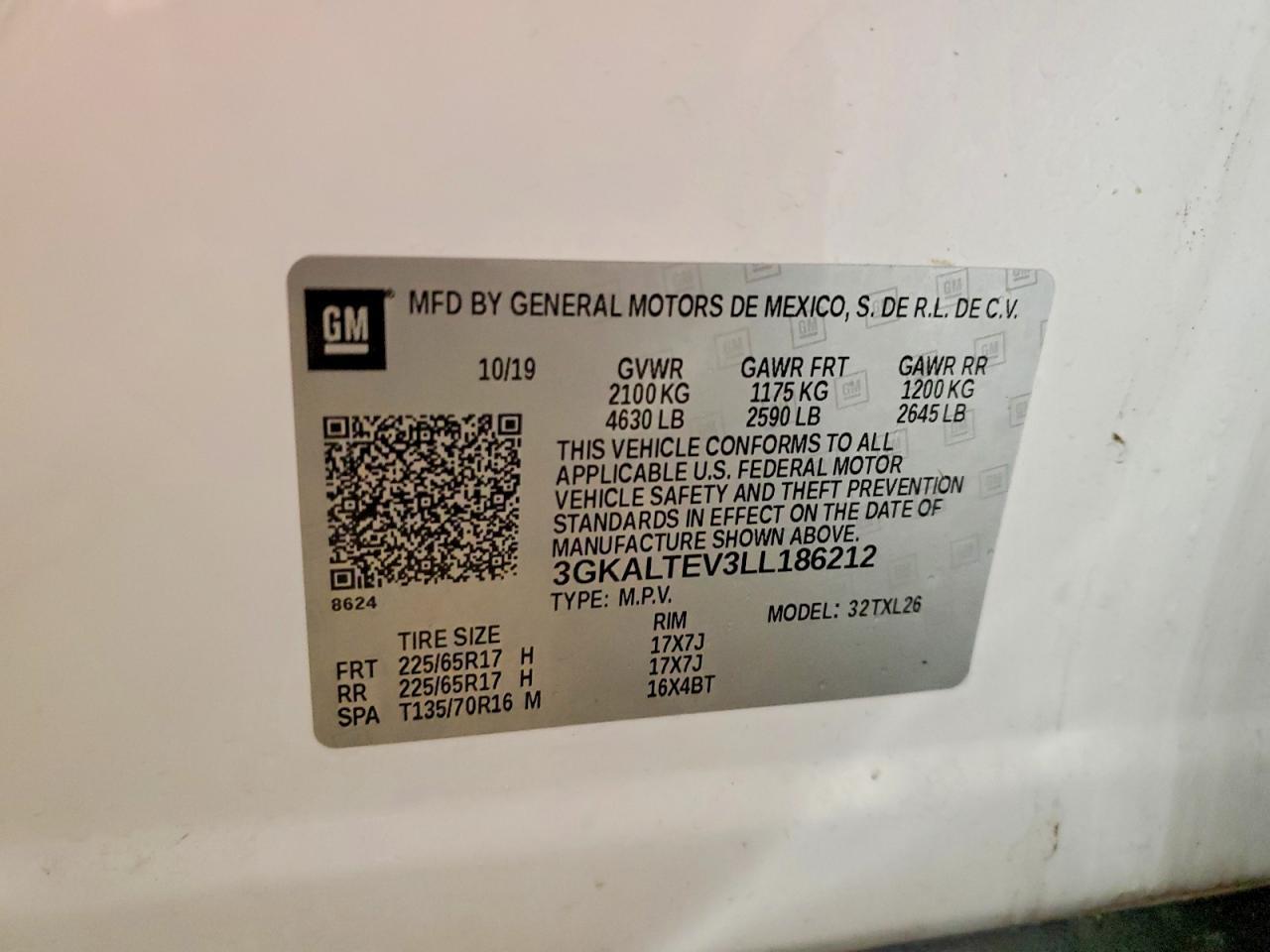 2020 GMC Terrain sle