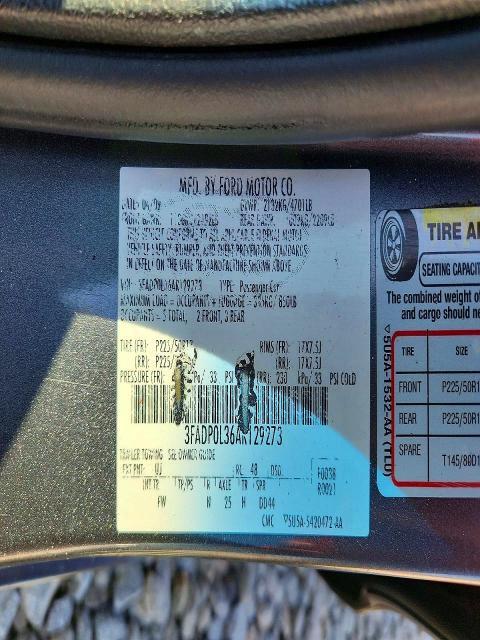 2010 Ford Fusion Hybrid