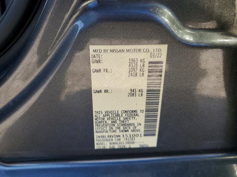 2022 Nissan Altima s