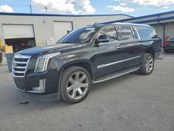 Cadillac Escalade salvage cars for sale: 2018 Cadillac Escalade esv Luxury