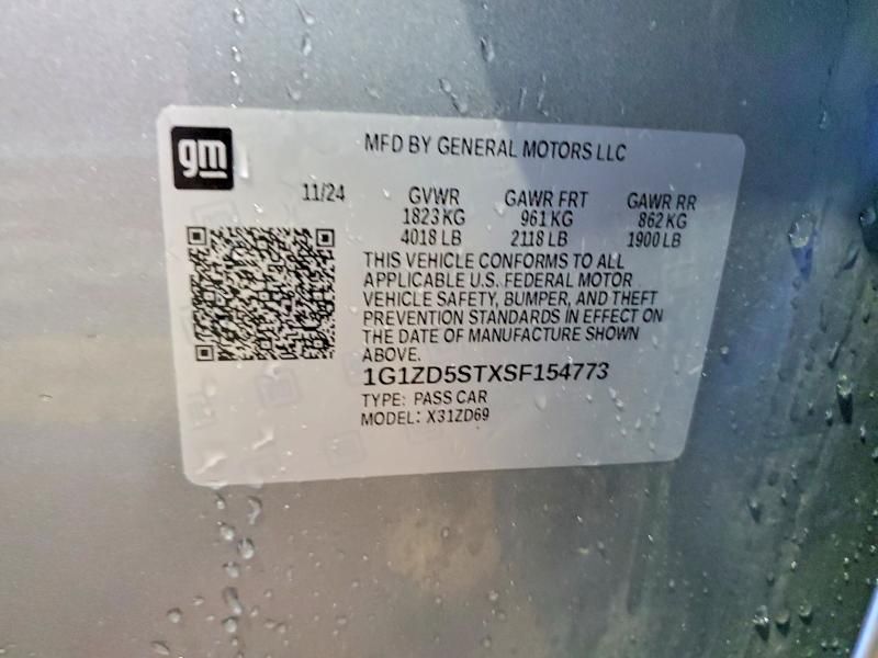 2025 Chevrolet Malibu lt