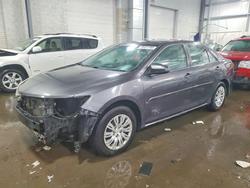Salvage cars for sale from Copart Ham Lake, MN: 2013 Toyota Camry l