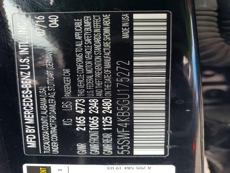 2016 Mercedes-Benz C 300 4matic