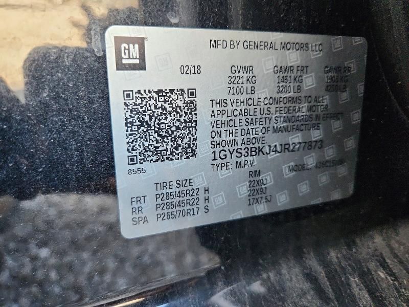 2018 Cadillac Escalade Luxury