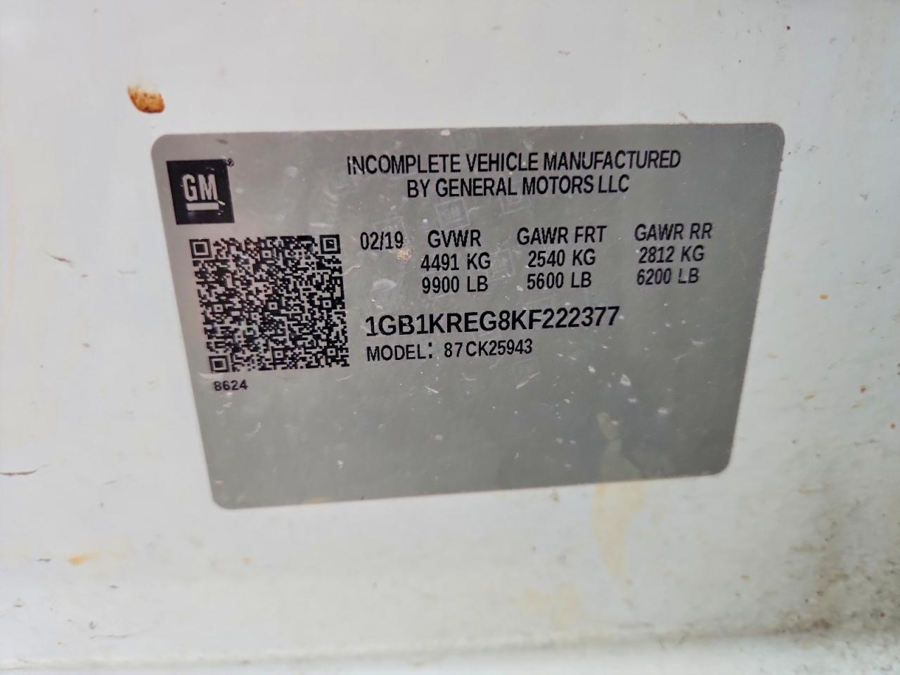 2019 Chevrolet Silverado HD Utility / Service Truck