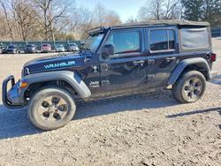 Jeep salvage cars for sale: 2018 Jeep Wrangler Unlimited Sport