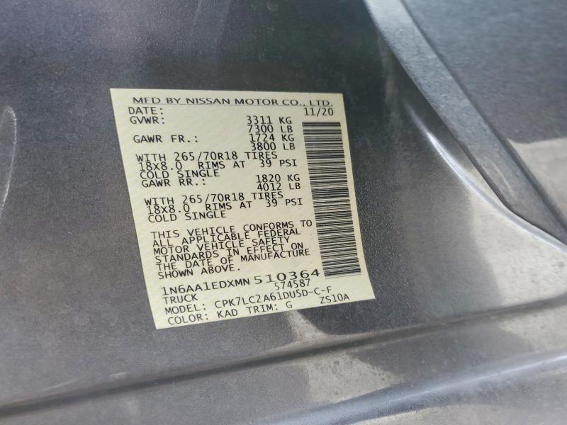 2021 Nissan Titan SV