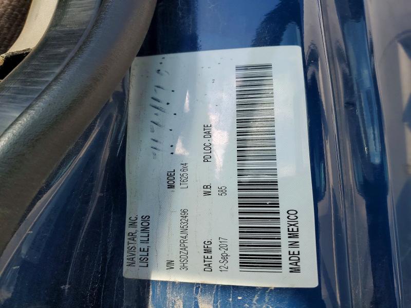 2018 International Lt625 Semi Truck