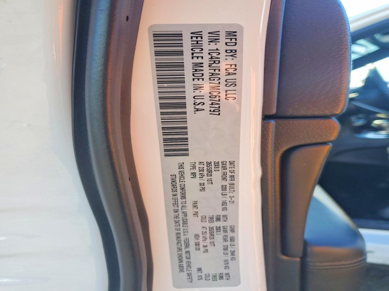 2021 Jeep Grand Cherokee Laredo