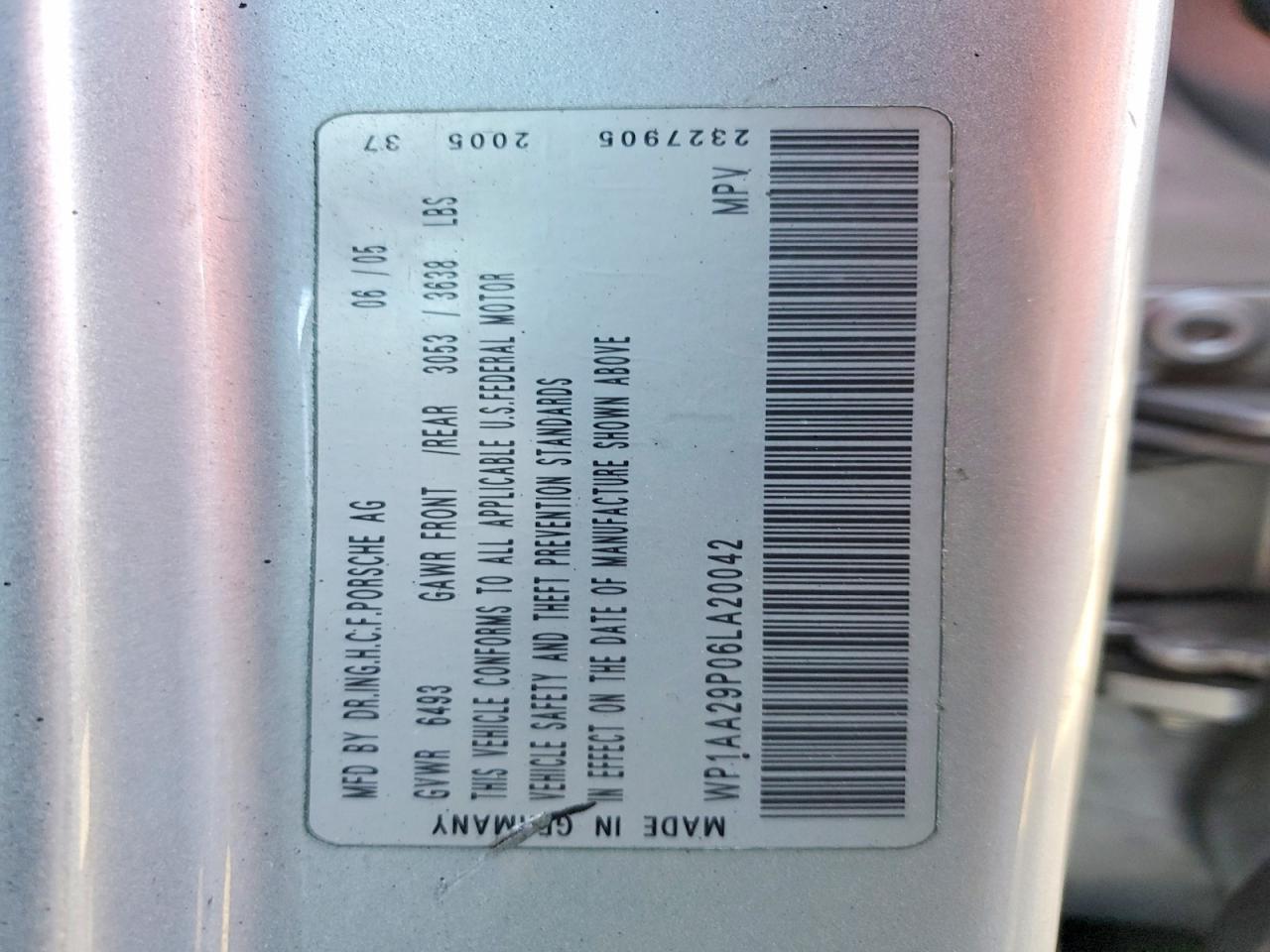 2006 Porsche Cayenne