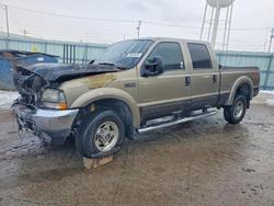 Salvage trucks for sale at Chicago Heights, IL auction: 2003 Ford F350 SRW Super Duty