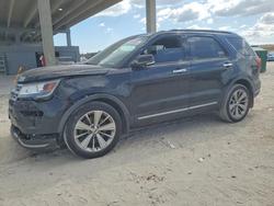 Ford salvage cars for sale: 2019 Ford Explorer Limited