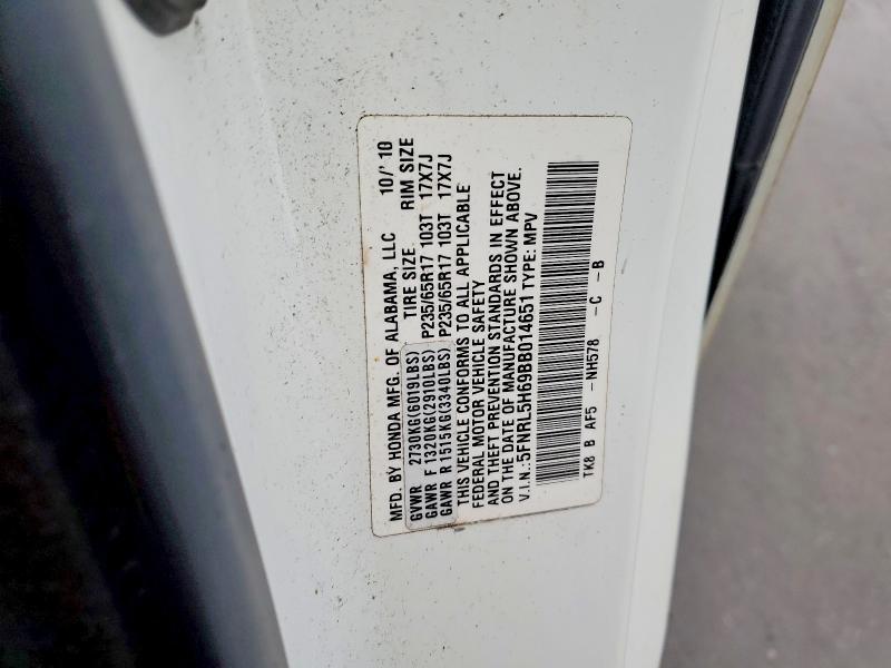 2011 Honda Odyssey exl