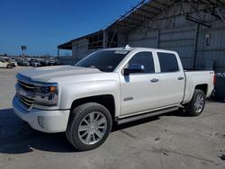 Salvage trucks for sale at Corpus Christi, TX auction: 2018 Chevrolet Silverado K1500 High Country