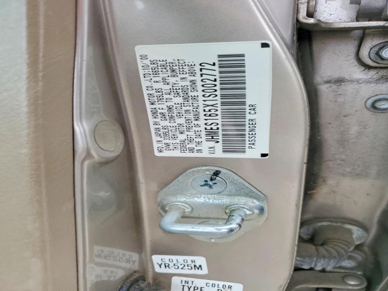 2001 Honda Civic 2D c