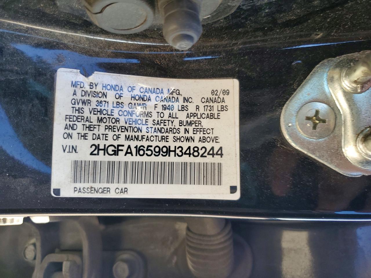 2009 Honda Civic lx
