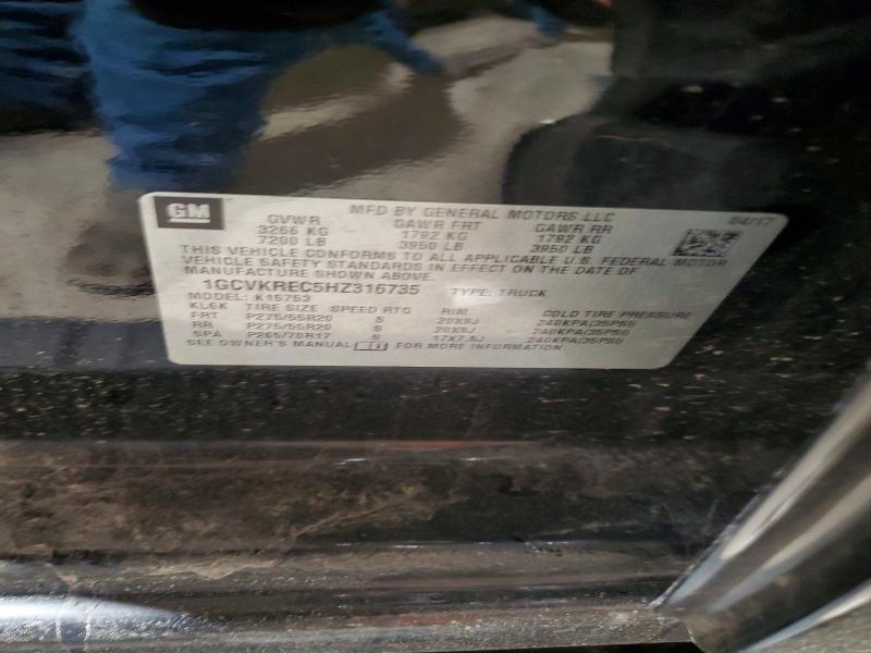 2017 Chevrolet Silverado K1500 LT