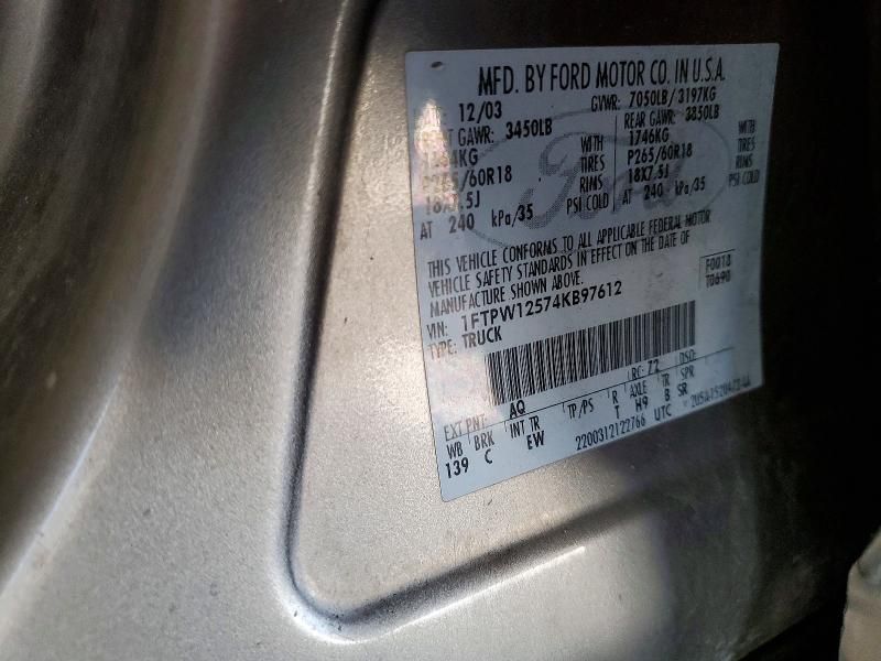 2004 Ford F150 Supercrew