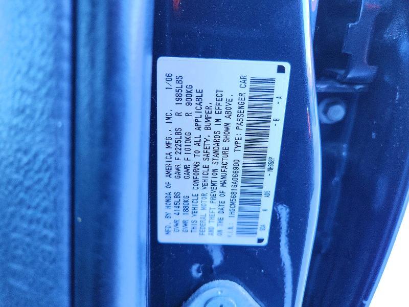 2006 Honda Accord ex