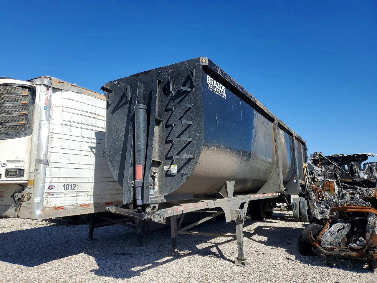 2022 Brazos END Dump Trailer