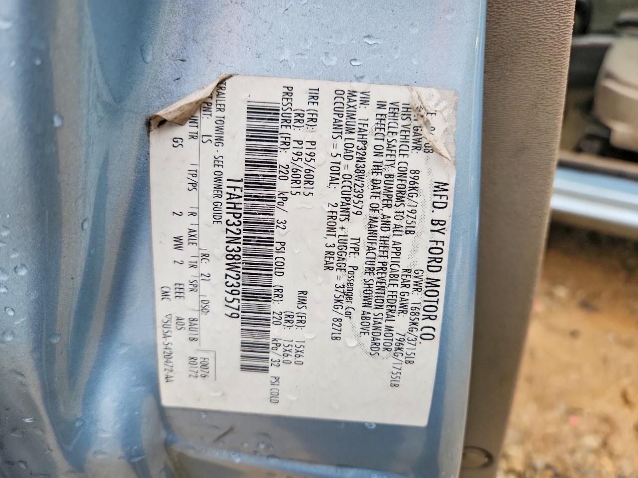 2008 Ford Focus Se/s