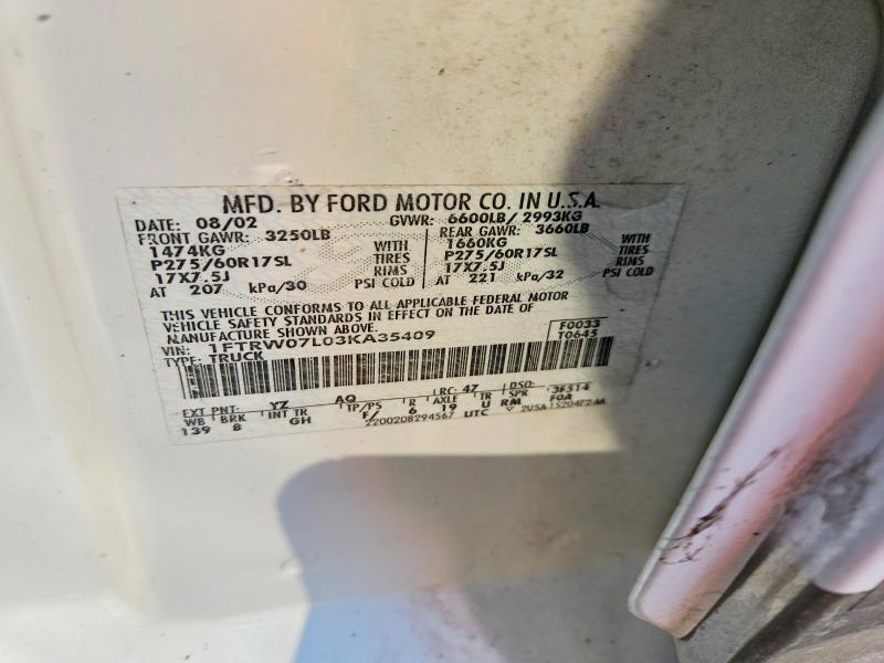 2003 Ford F150 Supercrew