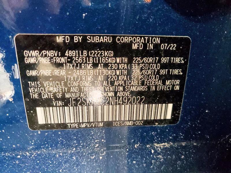 2022 Subaru Forester Wilderness