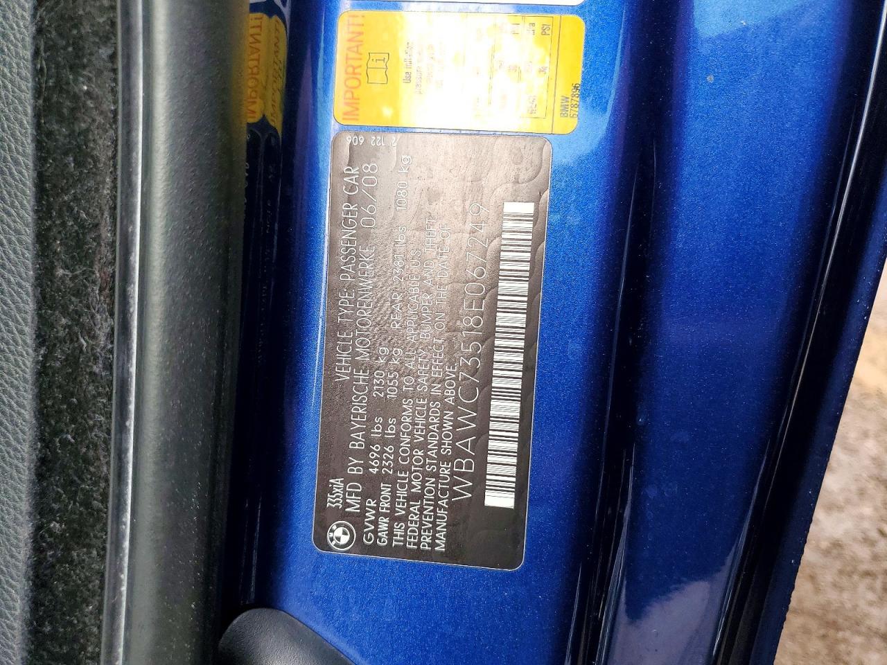 2008 BMW 335 xi