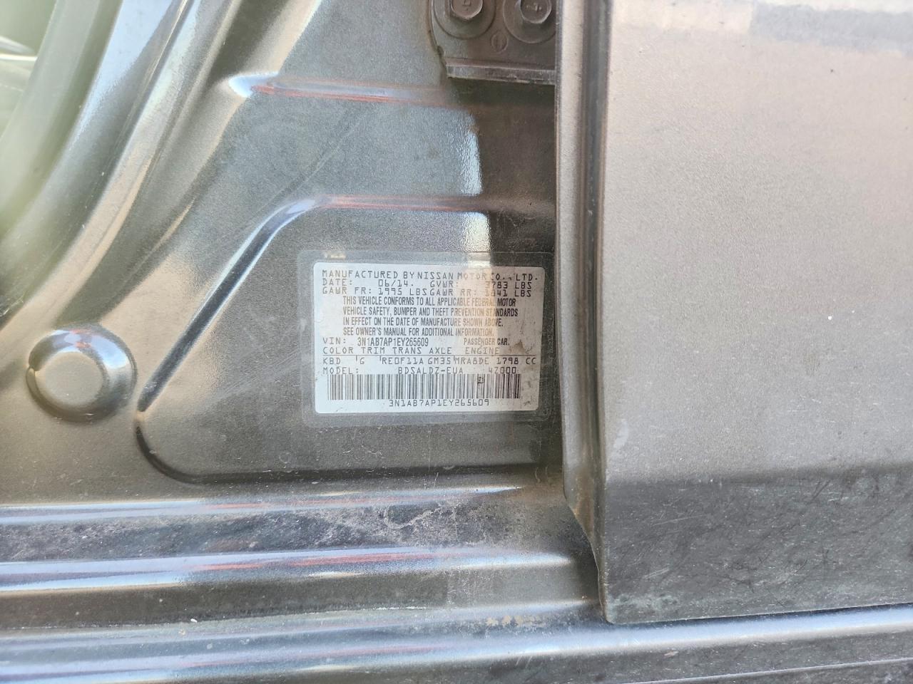 2014 Nissan Sentra s