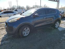 KIA salvage cars for sale: 2017 KIA Sportage lx
