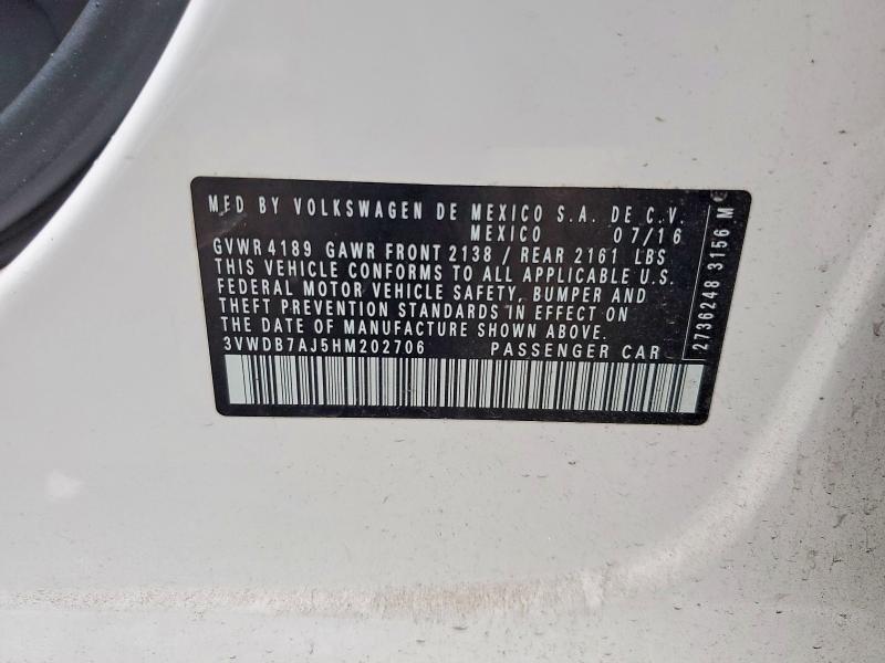 2017 Volkswagen Jetta se