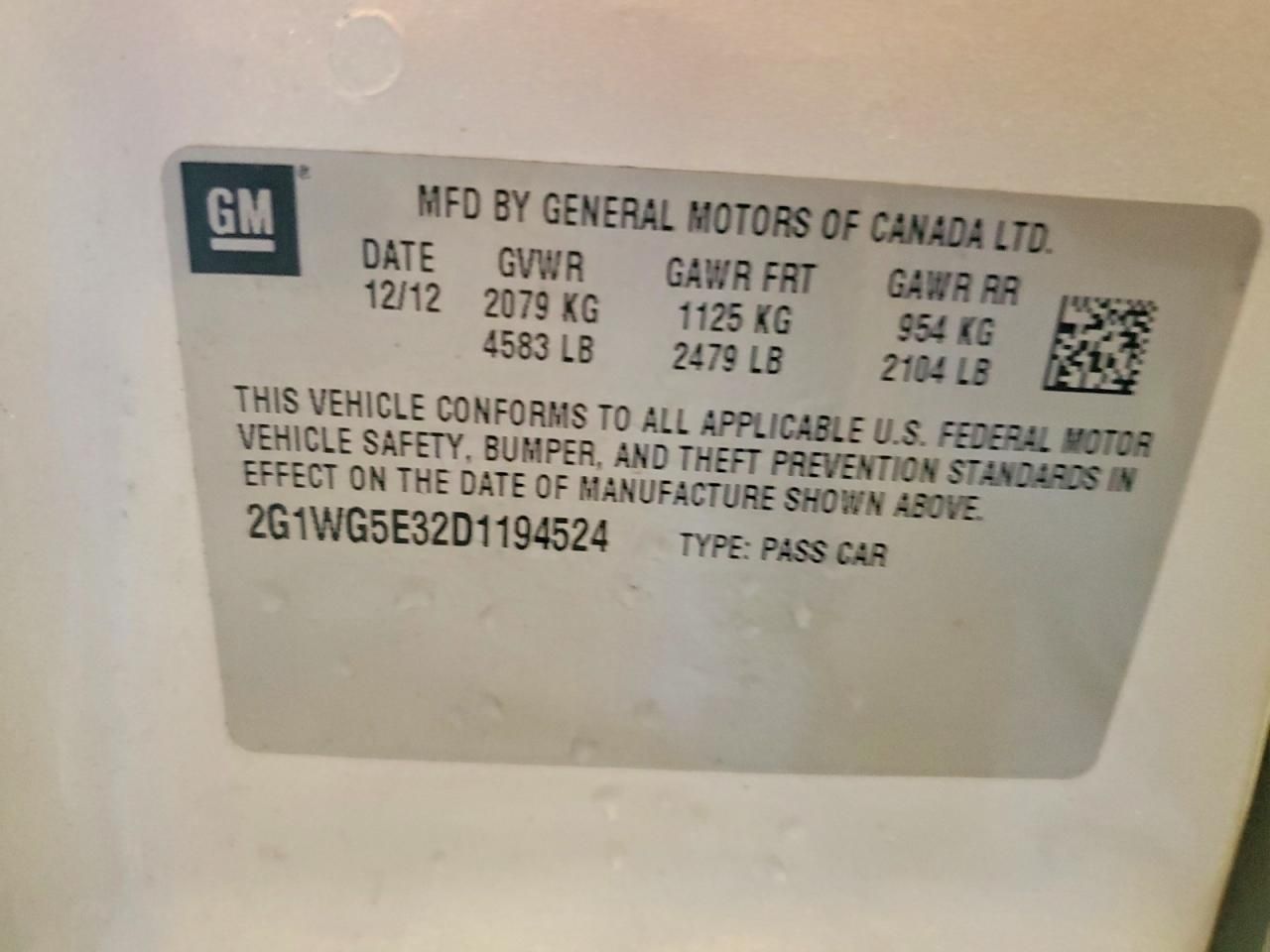 2013 Chevrolet Impala lt