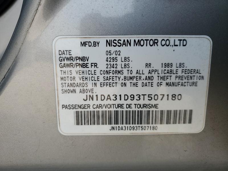 2003 Nissan Maxima gxe